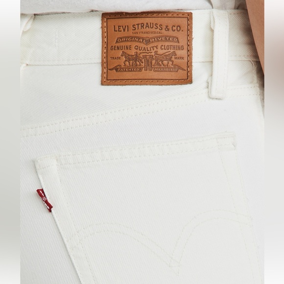 Levi’s Wedgie Straight Jeans in Cloud Bank Sz28x28 - Picture 4 of 9